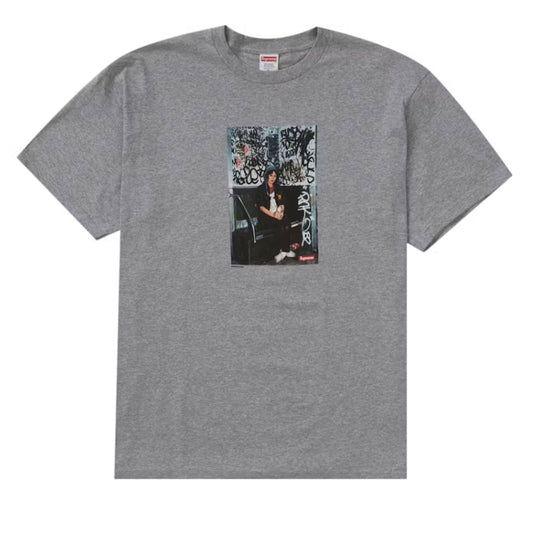 Supreme Lady Pink Tee Heather Grey