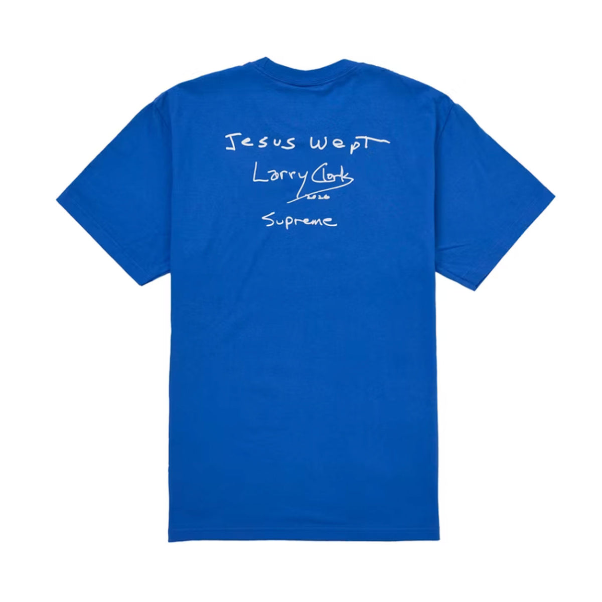 Supreme Larry Clark G*n Tee Blue