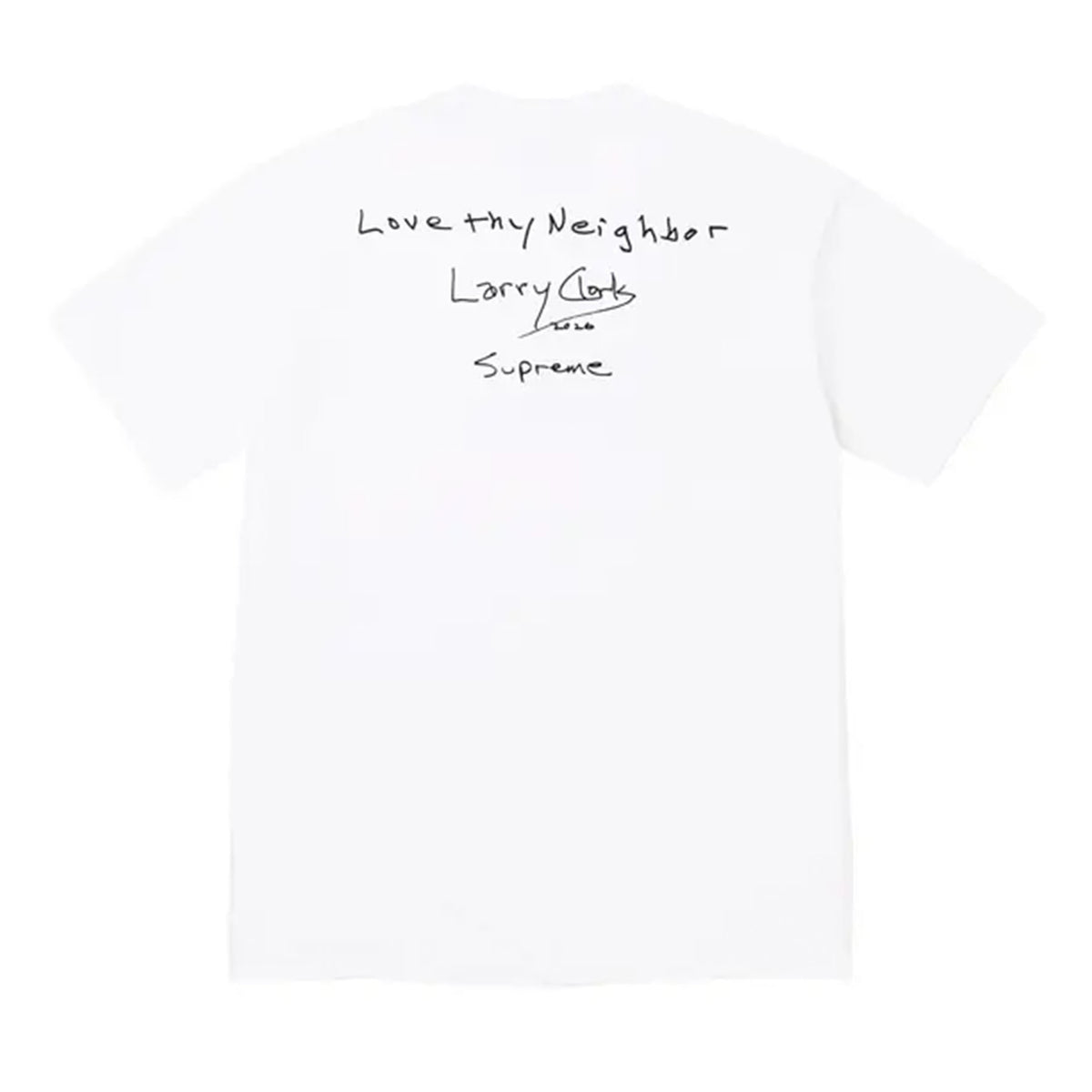 Supreme Larry Clark Neighbor Tee White