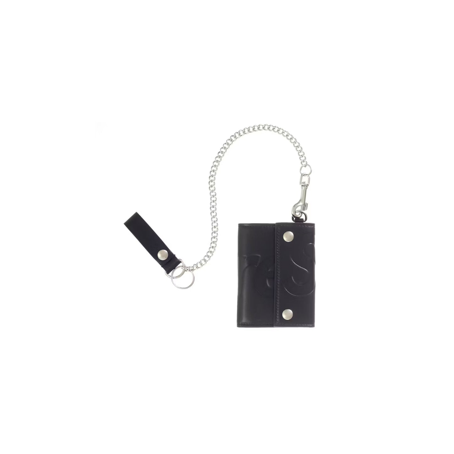 Supreme Leather Chain Wallet (FW25) Black [USED] - OS (Used)