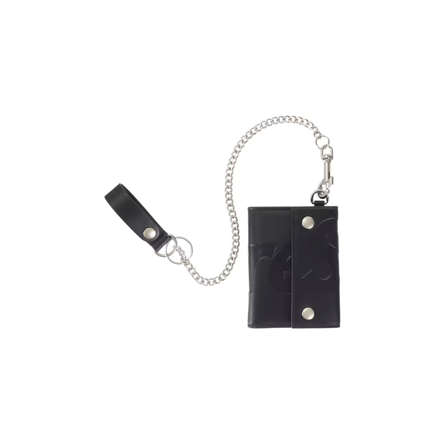 Supreme Leather Chain Wallet (SS26) Black
