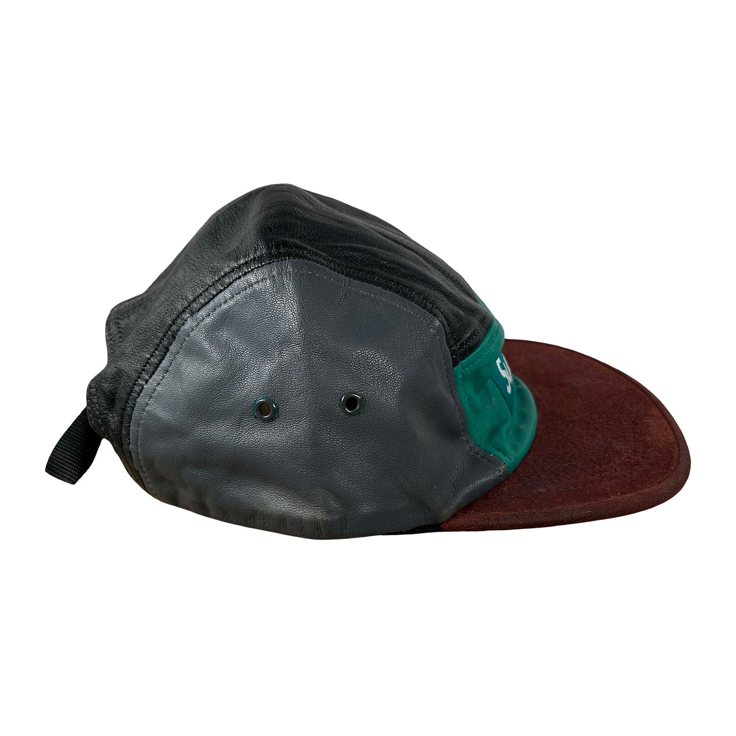 Supreme Suede Camp Cap (SS23) Teal [USED]