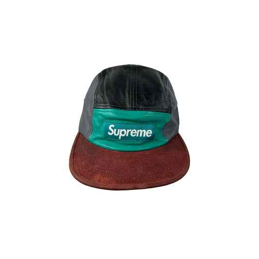 Supreme Suede Camp Cap (SS23) Teal [USED]