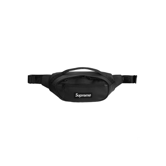 Supreme Leather Waist Bag Black [USED]