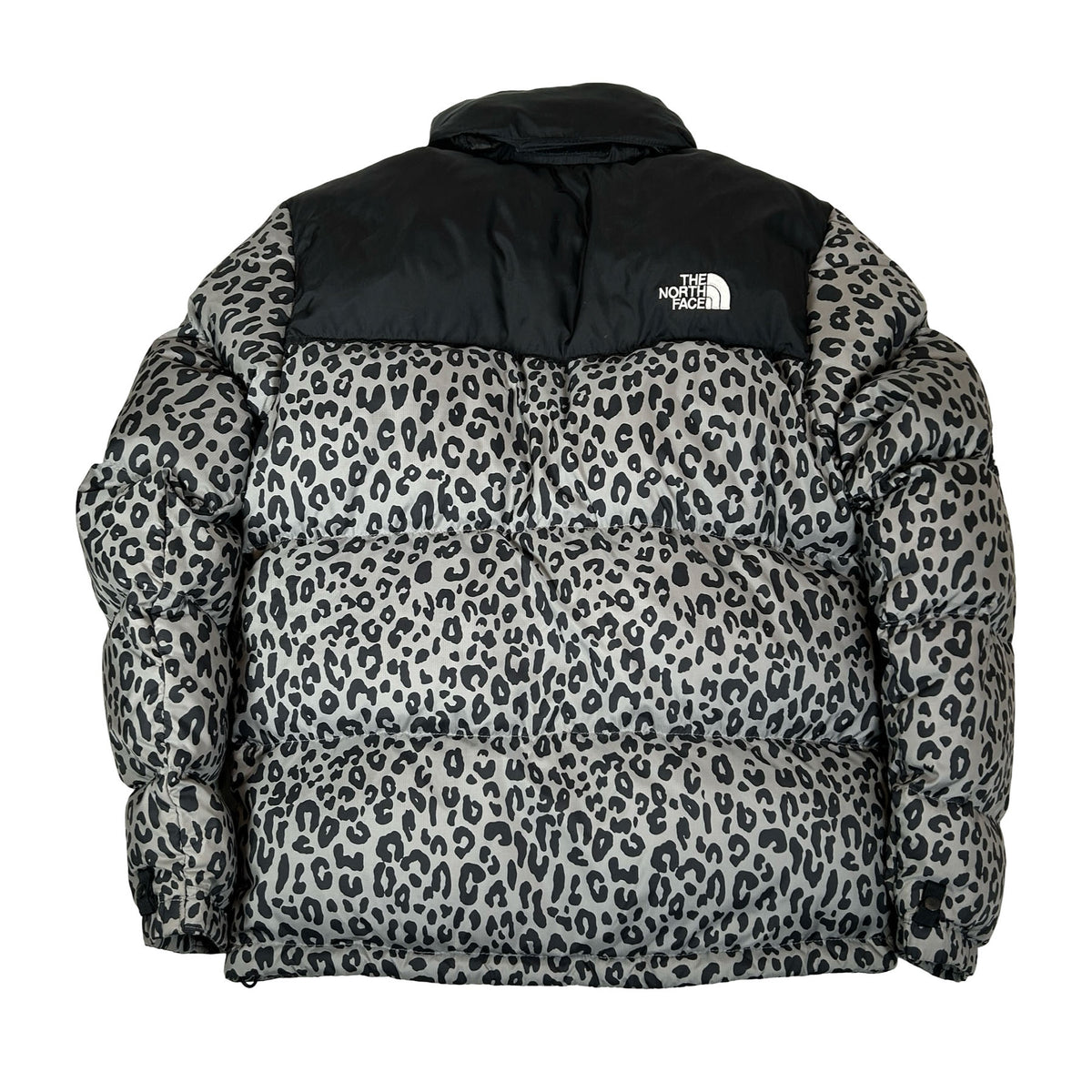 Supreme The North Face Leopard Nuptse Grey [USED] - M (Used)