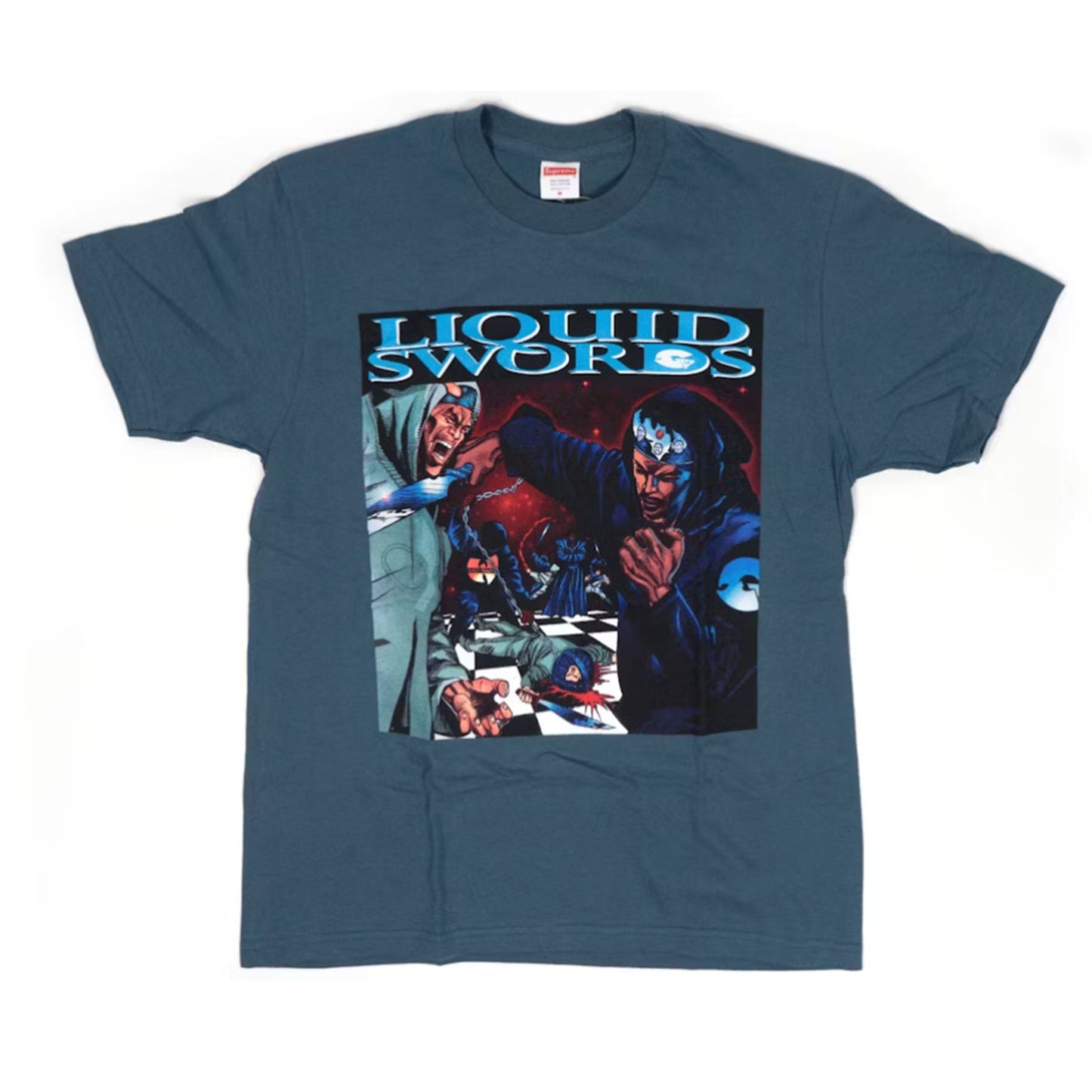 Supreme Liquid Swords Tee 'Slate' [USED] - L (Used)
