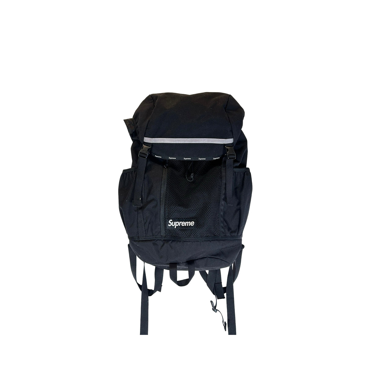 Supreme Logo Backpack (FW24) Black [USED]