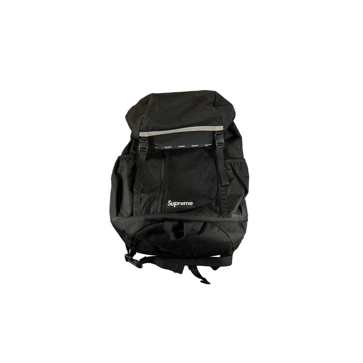 Supreme Logo Backpack (FW24) Black [USED]
