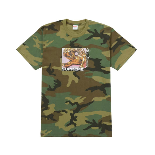 Supreme Lovers Tee Woodland Camo