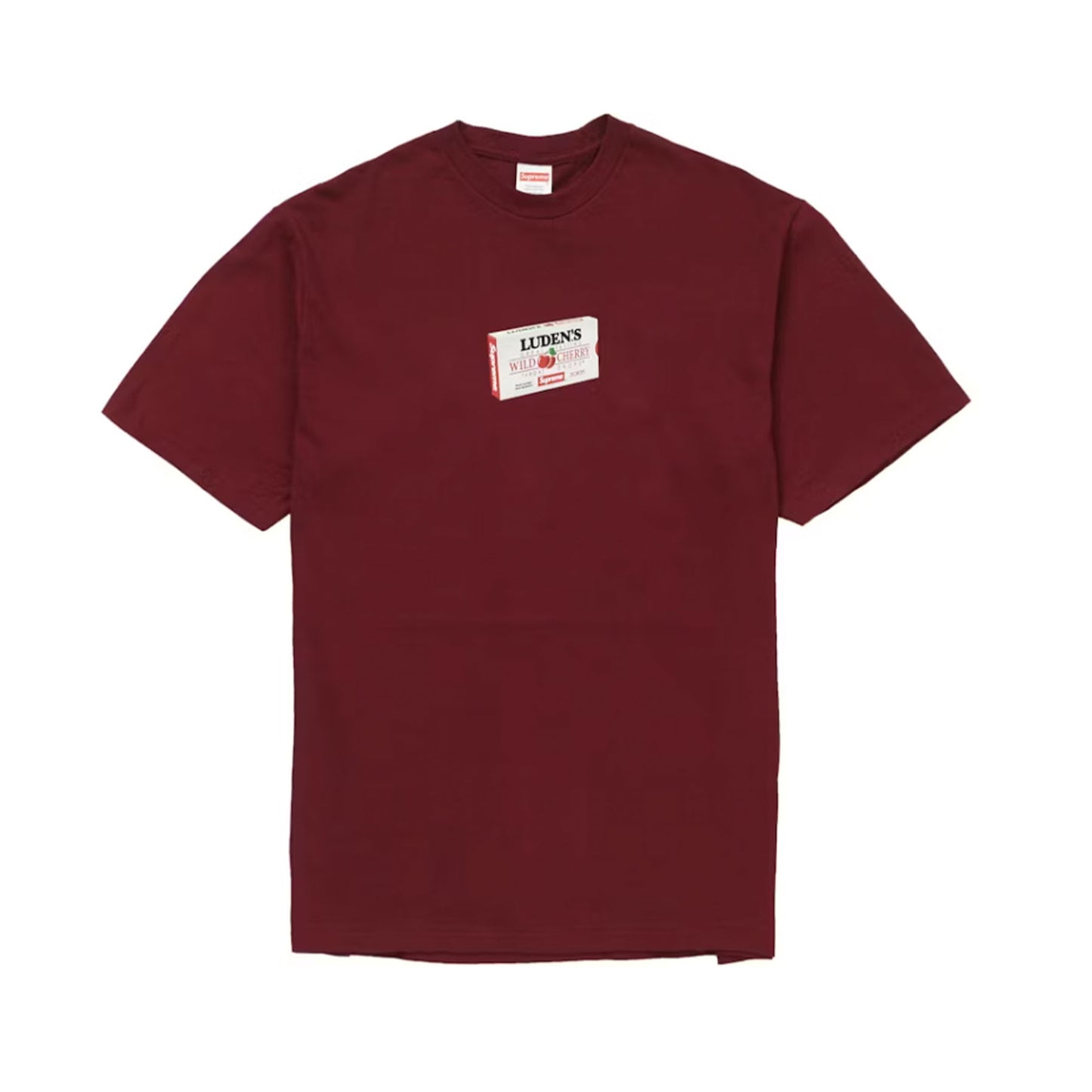 Supreme Luden's Tee Burgundy [USED] - XL (Used)
