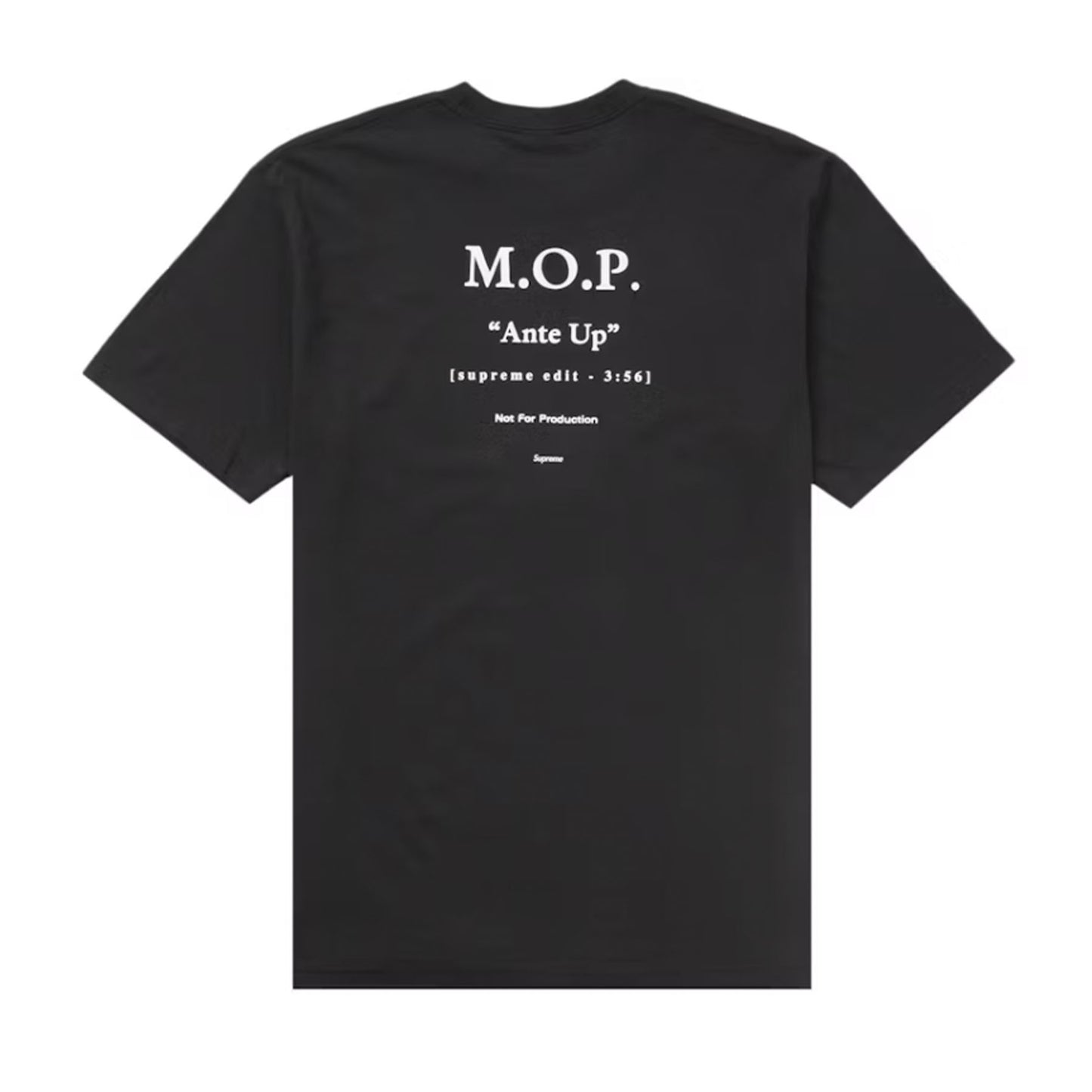 Supreme M.O.P. Tee Black [USED] - L (Used)