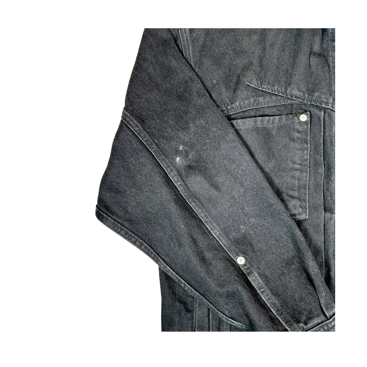 Supreme Marithé + François Girbaud X-Seam Denim Trucker Jacket Black [USED] - S (Used)