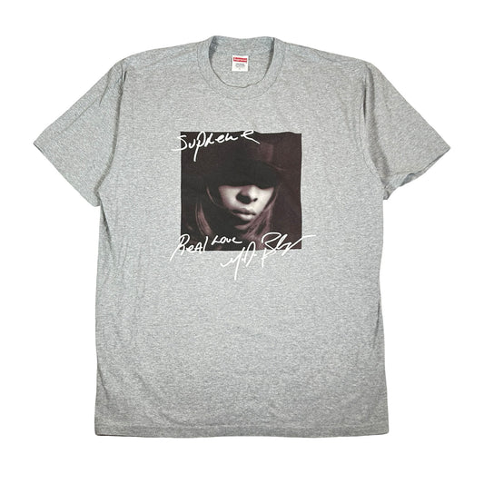 Supreme Mary J. Blige Tee Heather Grey [USED] - L (Used)