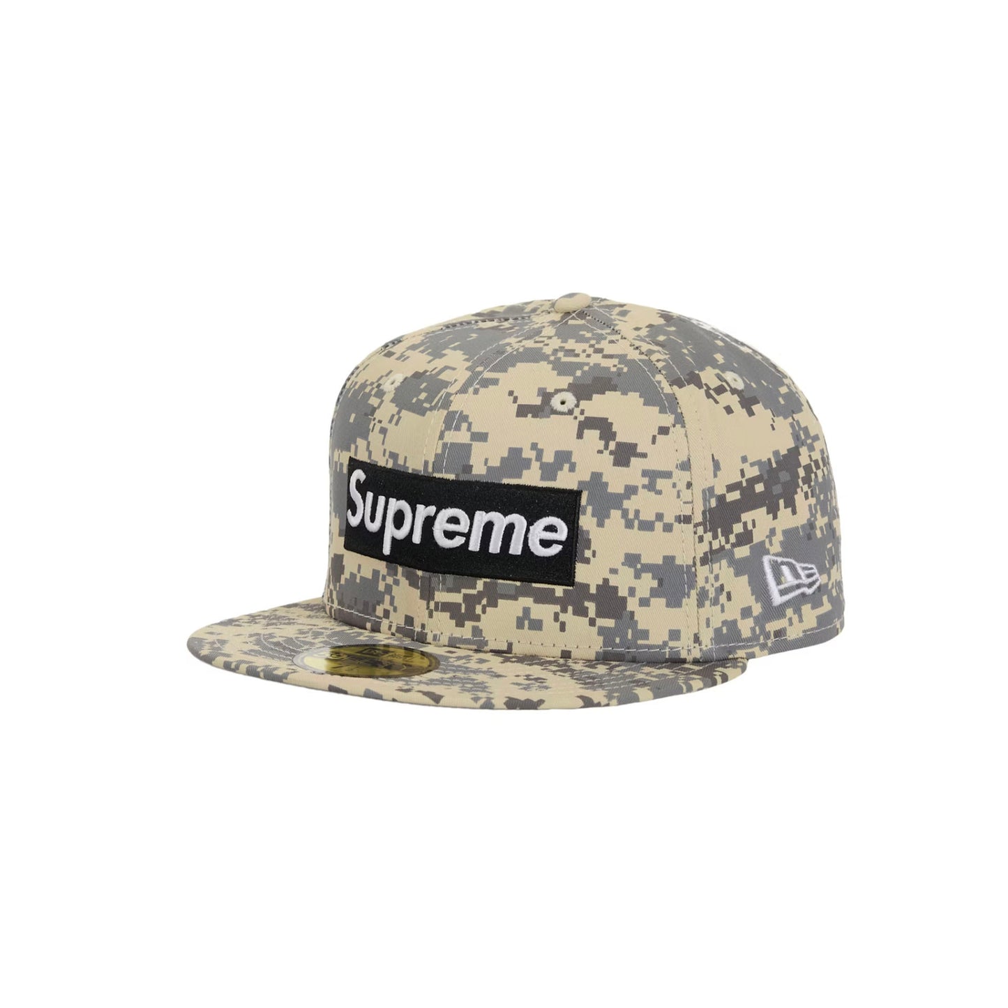 Supreme MLB Teams Box Logo New Era 59Fifty Cap Digital Camo