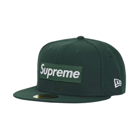 Supreme MLB Teams Box Logo New Era 59Fifty Cap Green