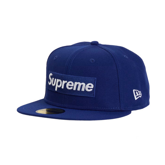 Supreme MLB Teams Los Angeles Box Logo New Era 59Fifty Fitted Cap