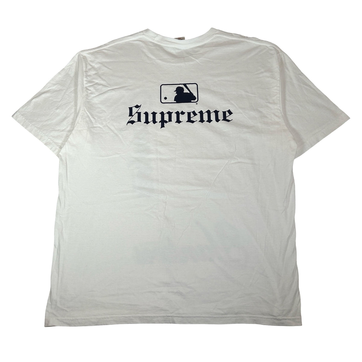 Supreme MLB Teams NY Tee White [USED] - 2XL (Used)