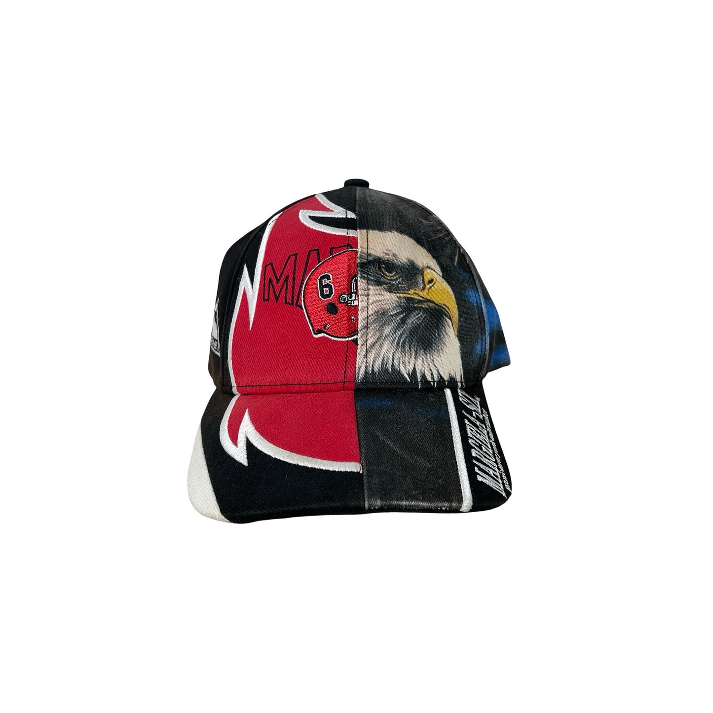 MARGIELA Supreme MM6 Maison Margiela Split 6-Panel Hat BLACK [USED]