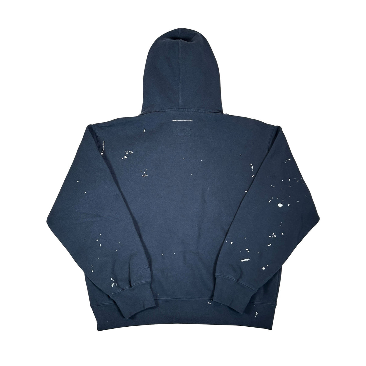 Supreme MM6 Maison Margiela Box Logo Zip Up Hooded Sweatshirt Navy [USED] - M (Used2)