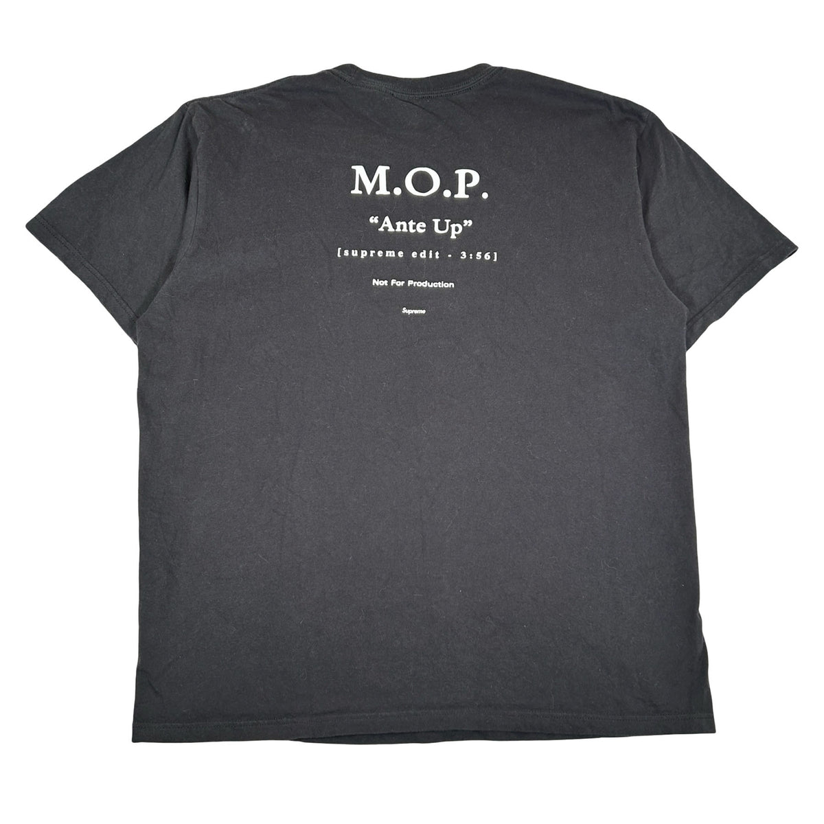 Supreme M.O.P. Tee Black [USED] - L (Used2)