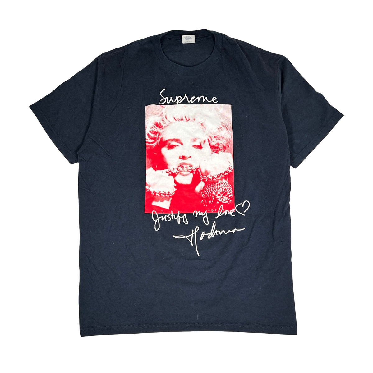 Supreme Madonna Tee Navy [USED] - L (Used)
