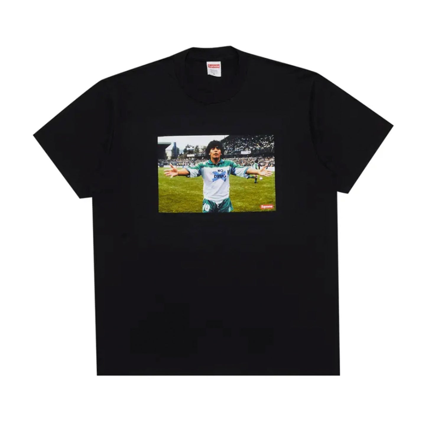 Supreme Maradona Tee Black [USED] - M (Used)