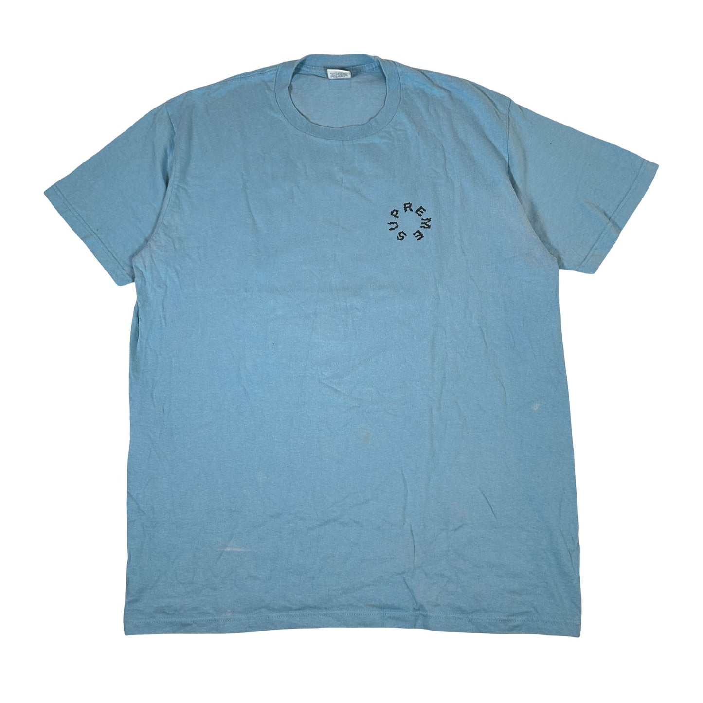 Supreme Marble Tee Light Slate  [USED] - L (Used)