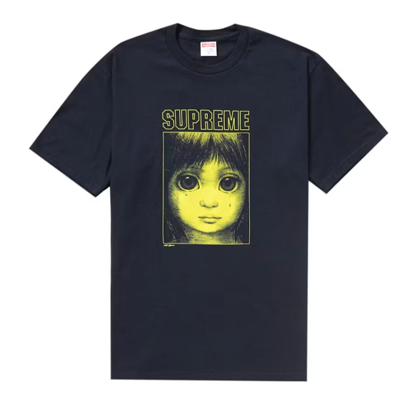 Supreme Margaret Keane Teardrop Tee Navy