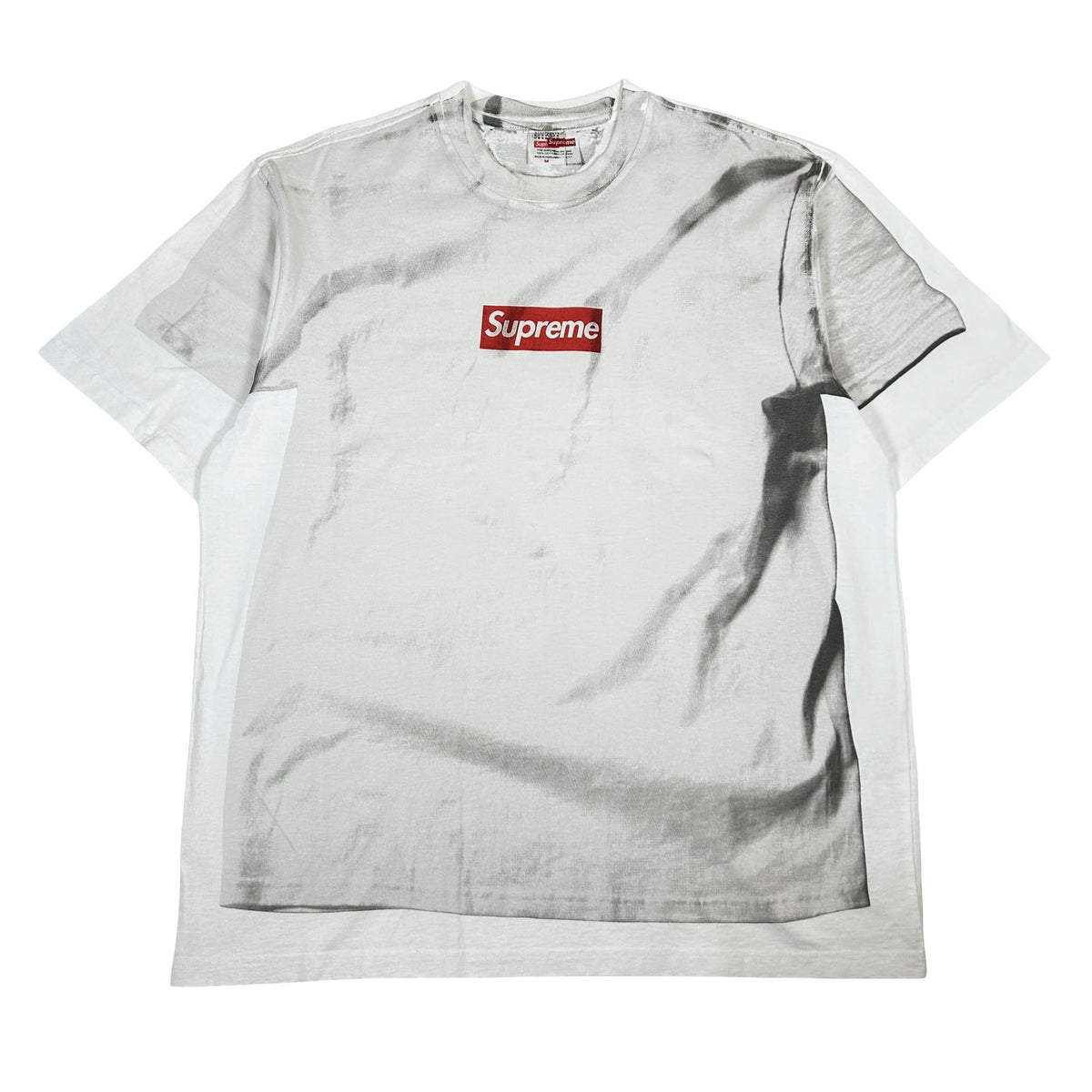 Supreme MM6 Maison Margiela Box Logo Tee White [USED] - M (Used)