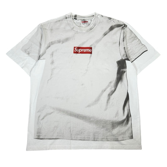 Supreme MM6 Maison Margiela Box Logo Tee White [USED] - M (Used)