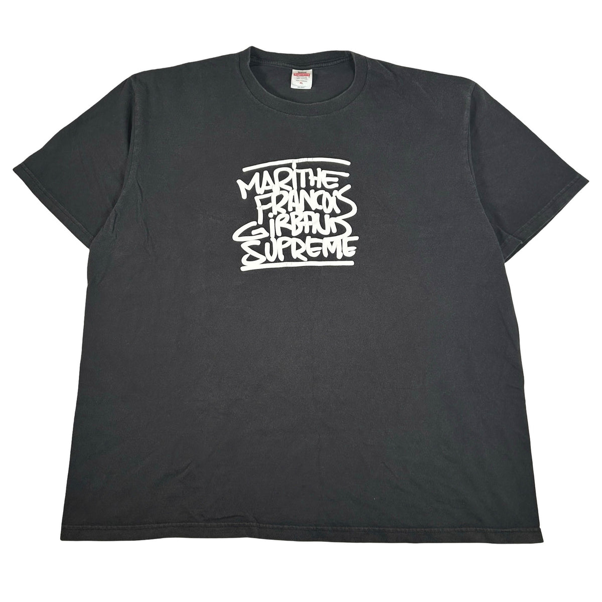 Supreme Marithé + François Girbaud Tee Black [USED] - XL (Used)