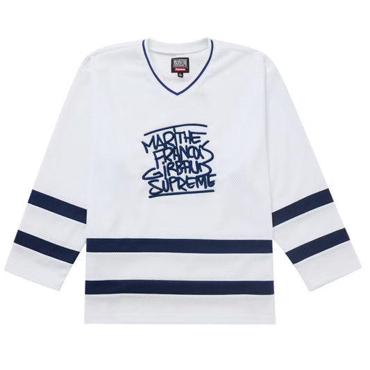 Supreme Marithé + François Girbaud Hockey Jersey White