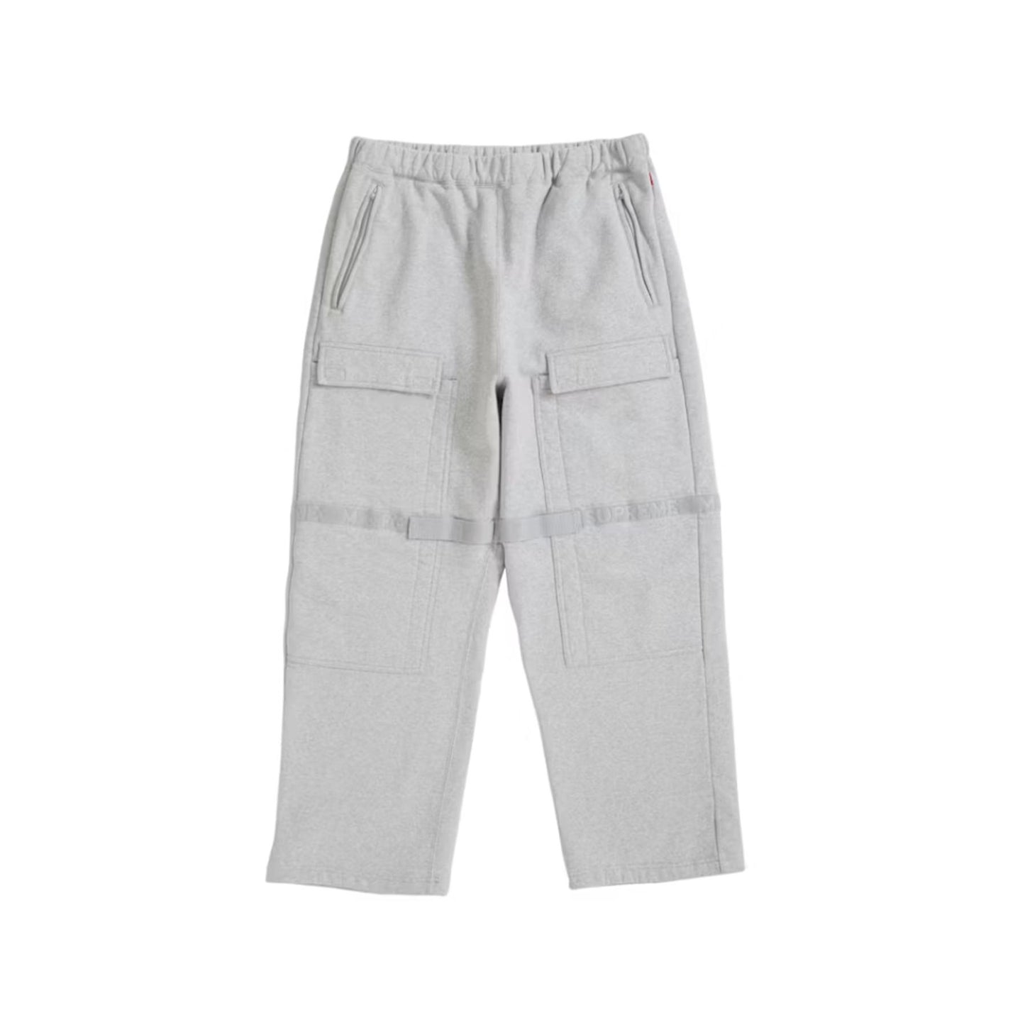Supreme Marithé + François Girbaud Shuttle Tape Cargo Sweatpant Heather Grey [USED] - S (Used)