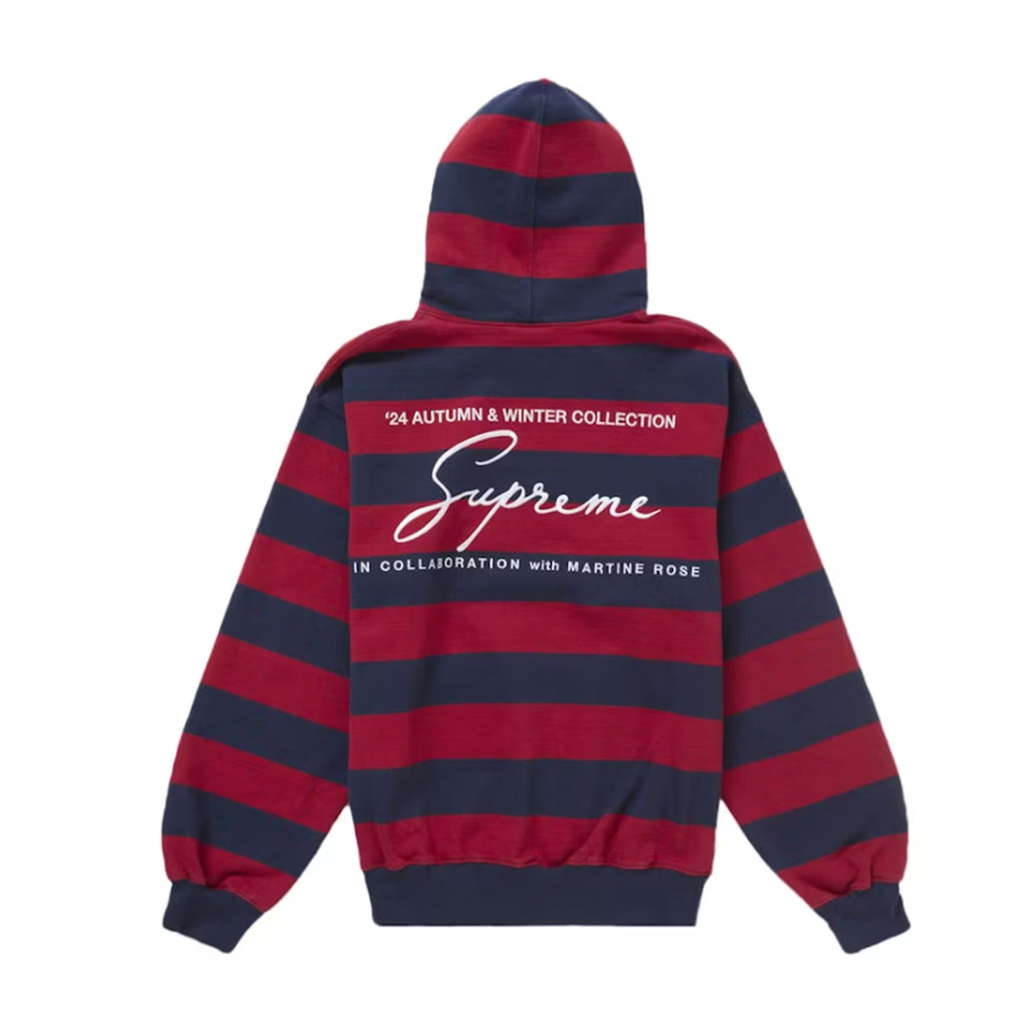 Supreme Martine Rose Hooded Sweatshirt Stripe