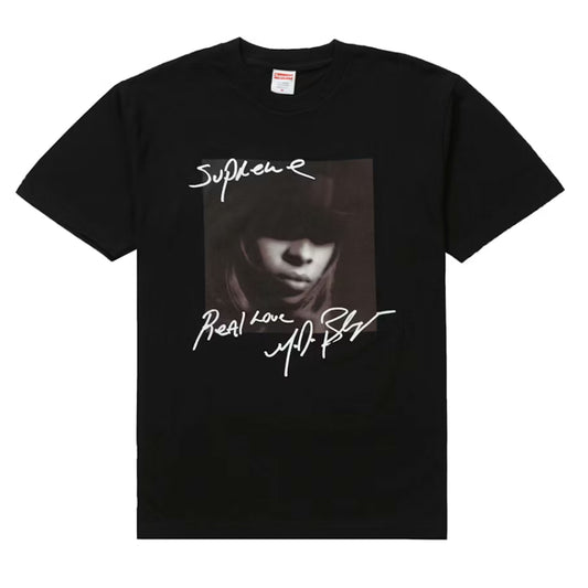 Supreme Mary J. Blige Tee Black [USED] - M (Used)