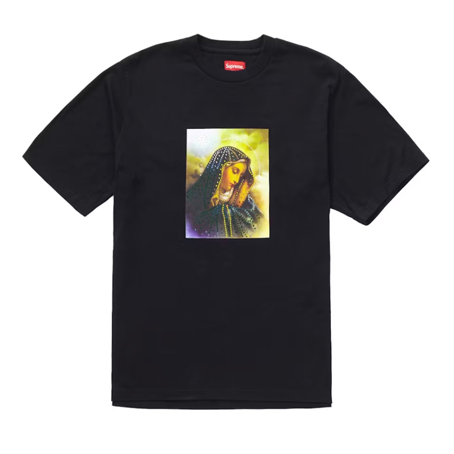 Supreme Mary Rhinestone S/S Top Black [USED] - L (Used)