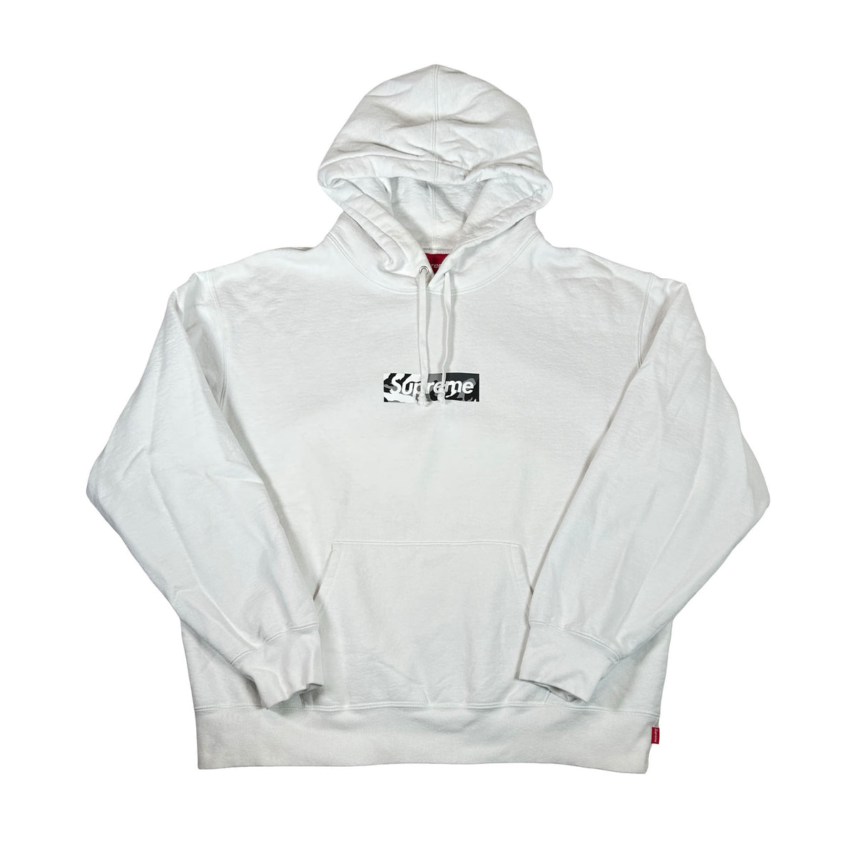 Supreme Miami Box Logo Sweatshirt White [USED] - L (Used)
