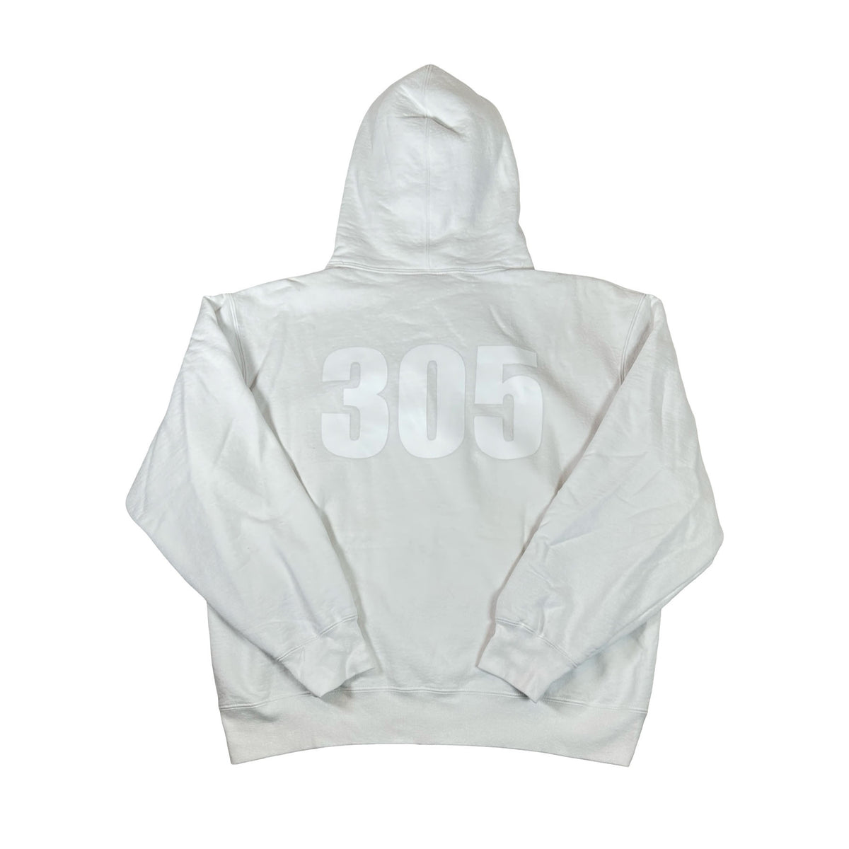 Supreme Miami Box Logo Sweatshirt White [USED] - L (Used)