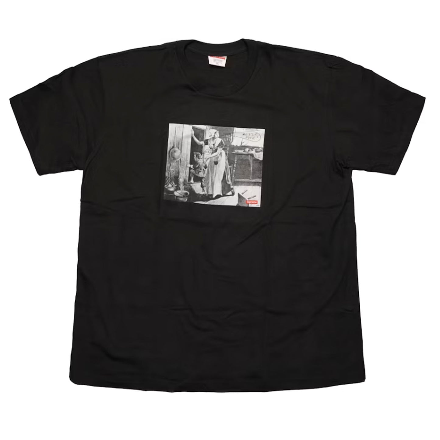 Supreme Mike Kelley Hiding From Indians Tee Black [USED] - XL (Used)