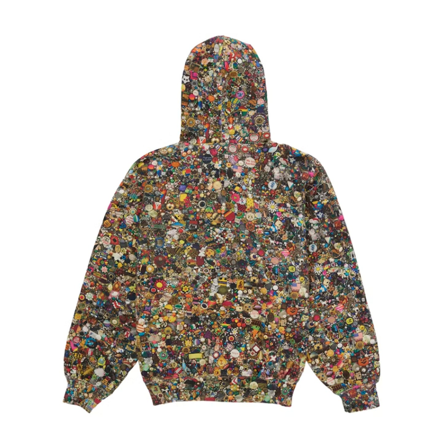 Supreme Mike Kelley Zip Up Hooded Sweatshirt Multicolor