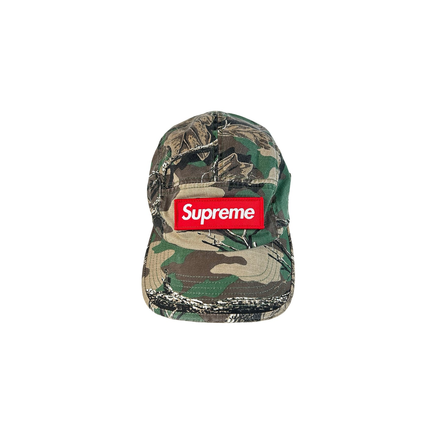 Supreme Military Camp Cap (FW22) Branch Olive Camo [USED] - OS (Used)