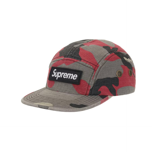 Supreme Military Camp Cap (SS26) Red Camo