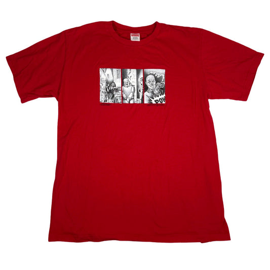 Supreme Mister Cartoon Pow Tee Red [USED] - L (Used)