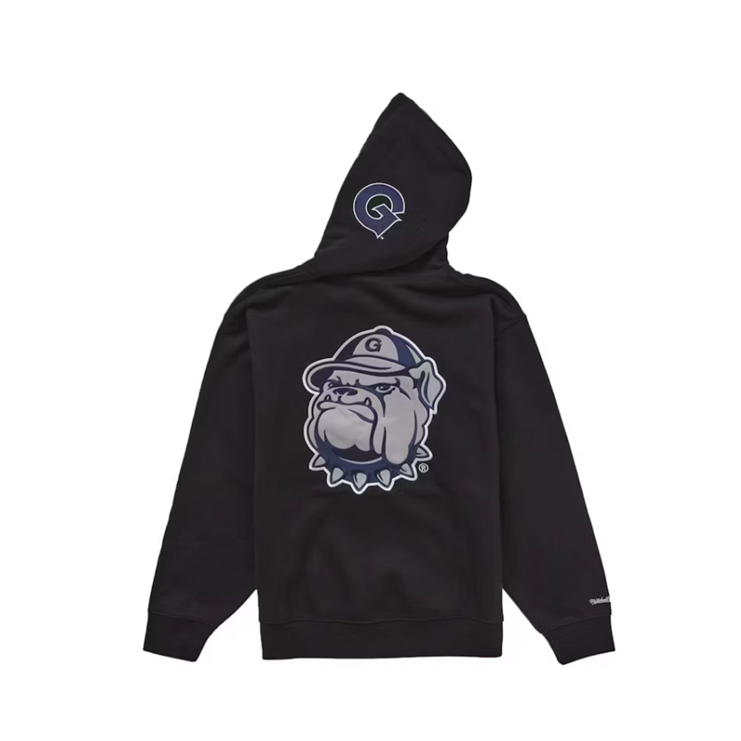 Supreme Mitchell & Ness NCAA Hooded Sweatshirt Black [USED] - L (Used)