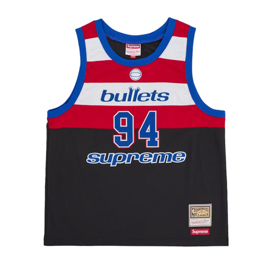 Supreme Mitchell & Ness Teams Basketball Jersey Black
