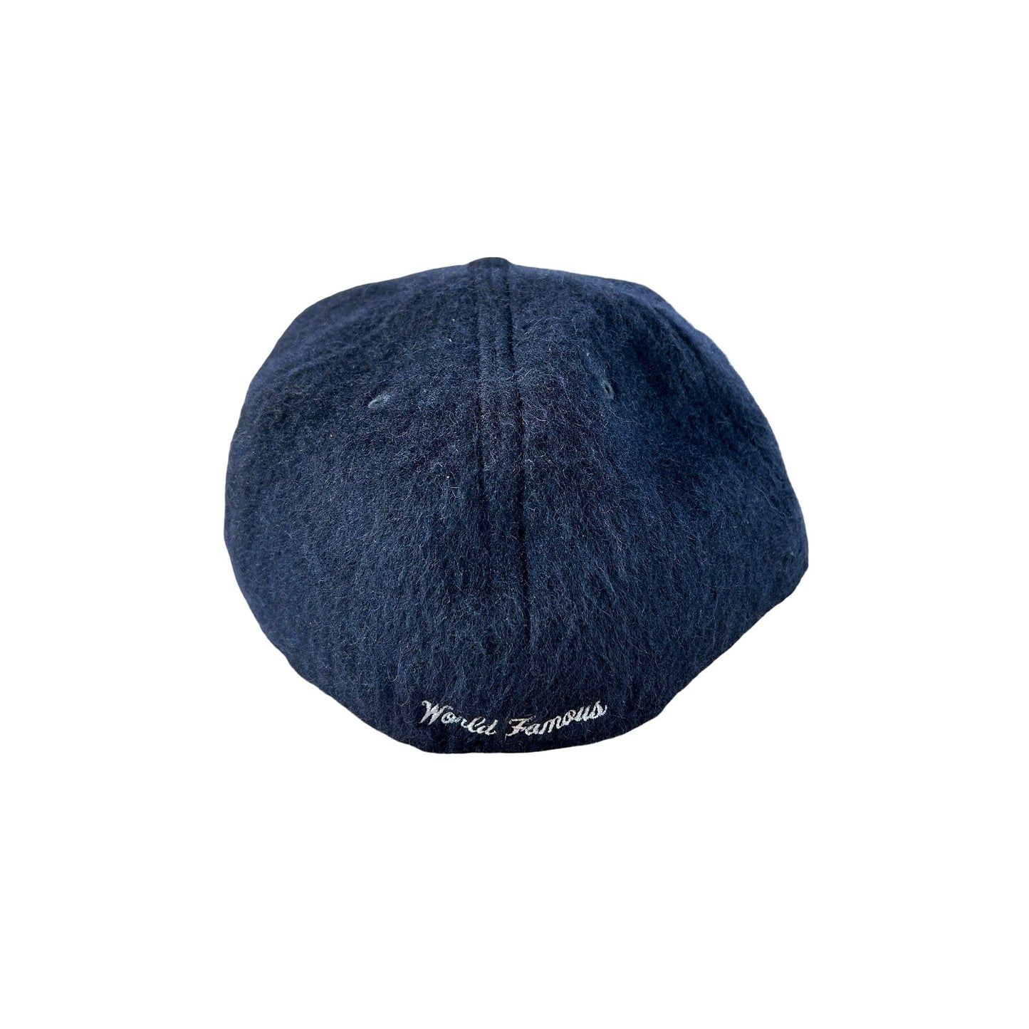 Supreme Mohair Box Logo New Era Cap Navy [USED] - 8 (Used)