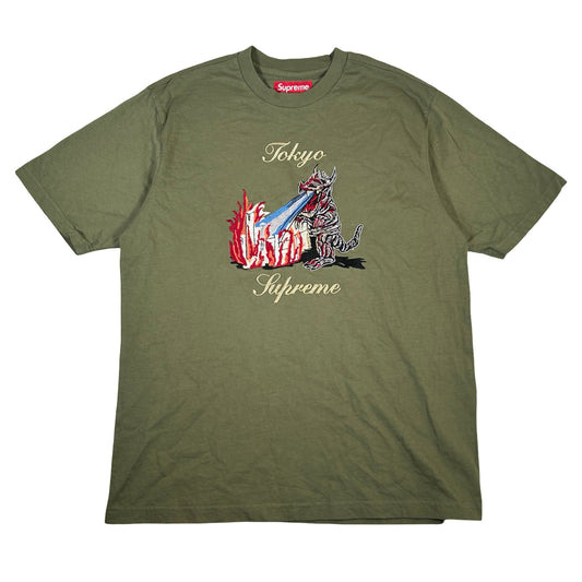 Supreme Monster S/S Top Light Olive [USED] - S (Used)