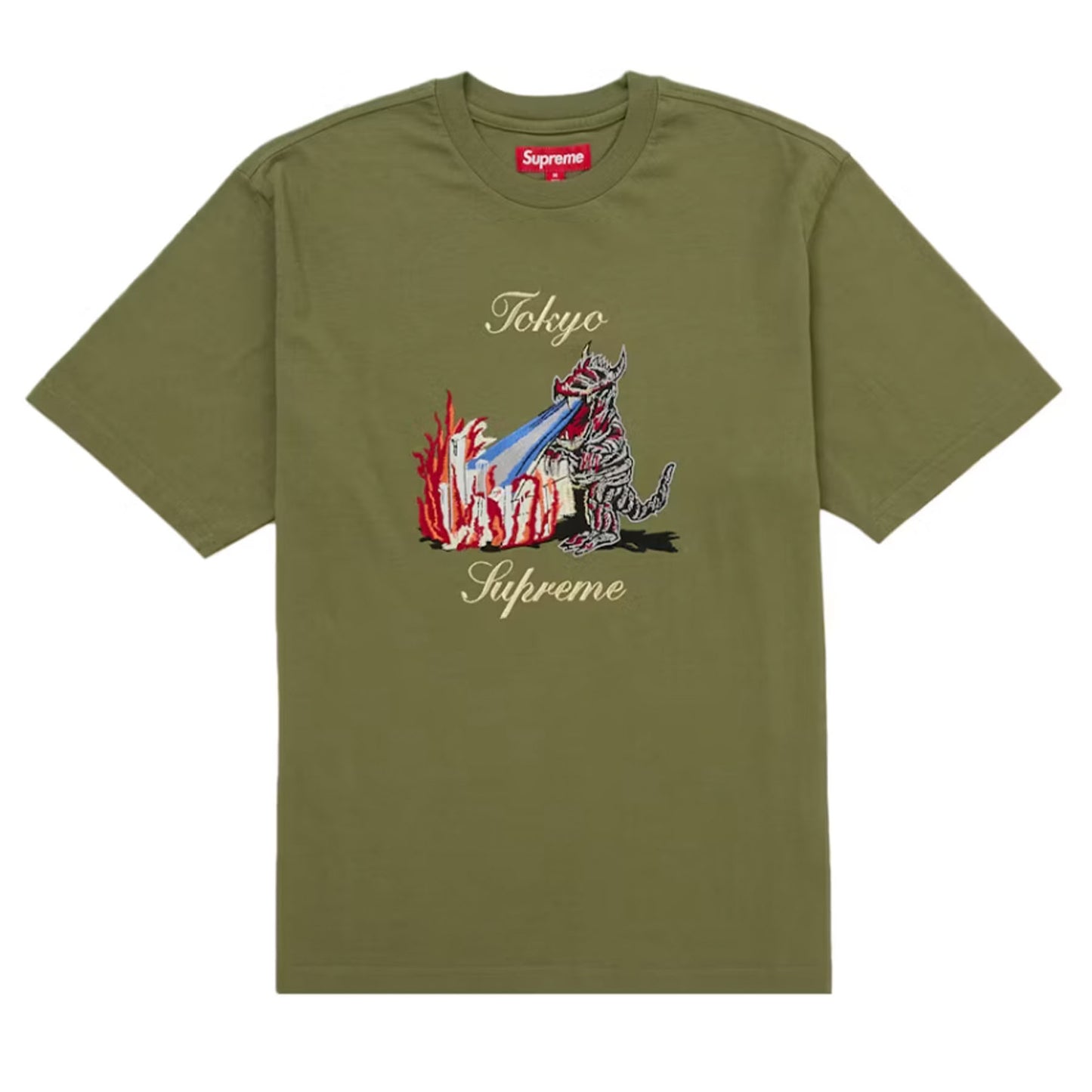 Supreme Monster S/S Top Light Olive