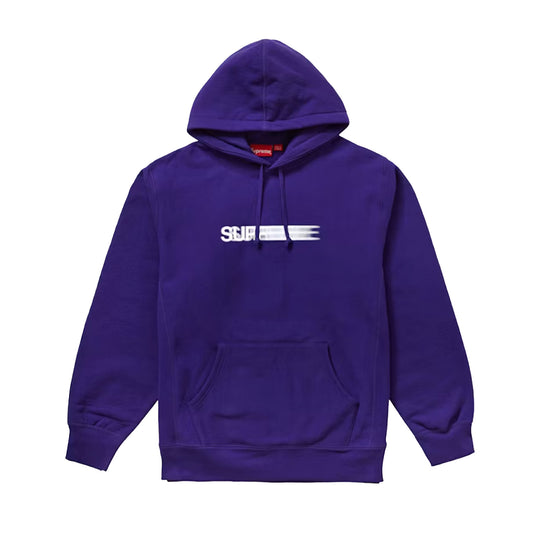 Supreme Motion Logo Hooded Sweatshirt (SS20) Purple