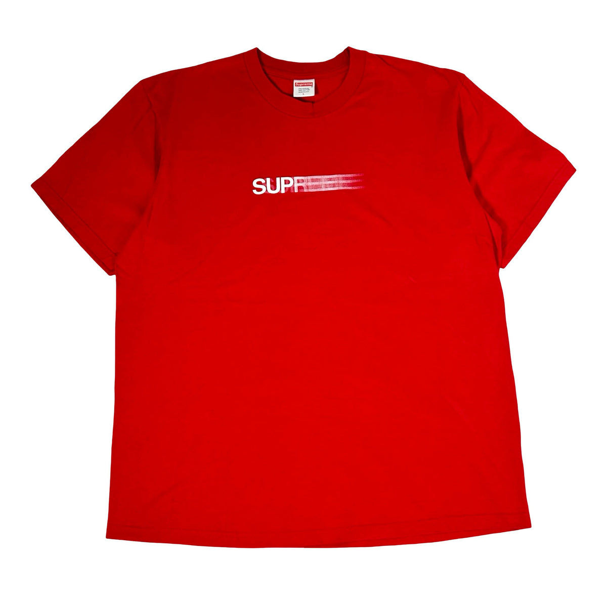 Supreme Motion Logo Tee (SS23) Red [USED] - L (Used)